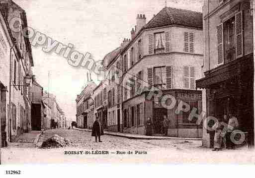 Ville de BOISSYSAINTLEGER Carte postale ancienne