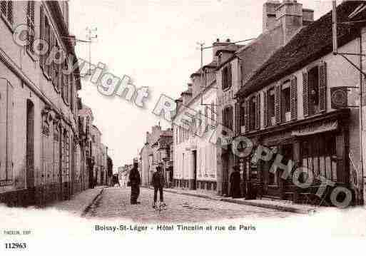 Ville de BOISSYSAINTLEGER Carte postale ancienne