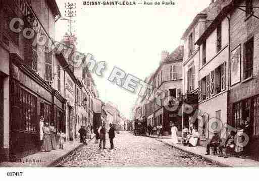 Ville de BOISSYSAINTLEGER Carte postale ancienne