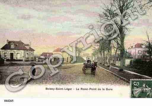 Ville de BOISSYSAINTLEGER Carte postale ancienne