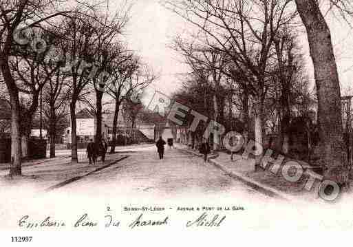 Ville de BOISSYSAINTLEGER Carte postale ancienne