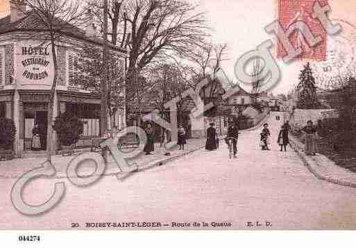 Ville de BOISSYSAINTLEGER Carte postale ancienne