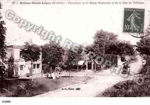 Ville de BOISSYSAINTLEGER Carte postale ancienne