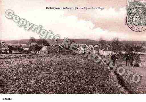 Ville de BOISSYSANSAVOIR Carte postale ancienne