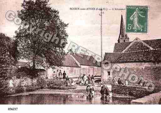 Ville de BOISSYSANSAVOIR Carte postale ancienne