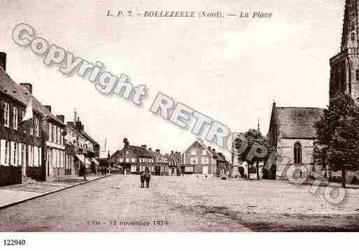 Ville de BOLLEZEELE Carte postale ancienne