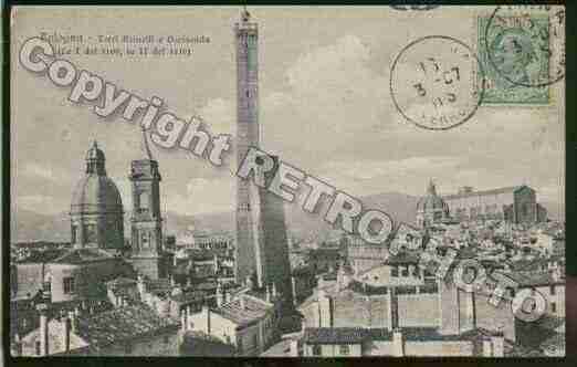 Ville de BOLOGNA Carte postale ancienne Ville de BOLOGNA Carte postale ancienne