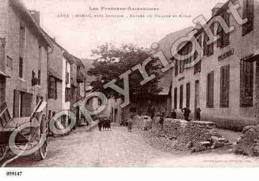 Ville de BONACIRAZEIN Carte postale ancienne