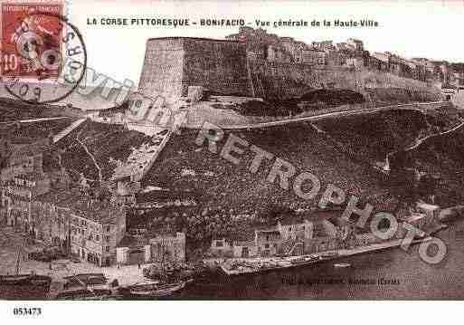 Ville de BONIFACIO Carte postale ancienne