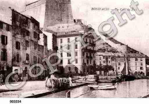 Ville de BONIFACIO Carte postale ancienne