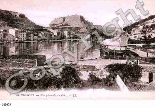 Ville de BONIFACIO Carte postale ancienne Ville de BONIFACIO Carte postale ancienne