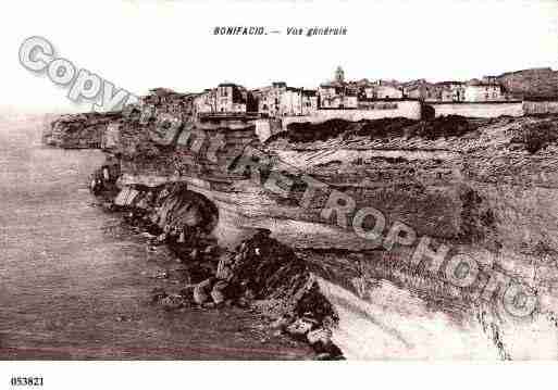 Ville de BONIFACIO Carte postale ancienne