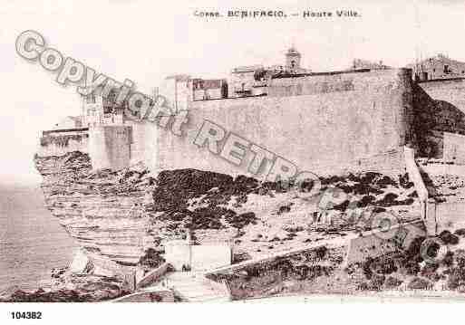 Ville de BONIFACIO Carte postale ancienne