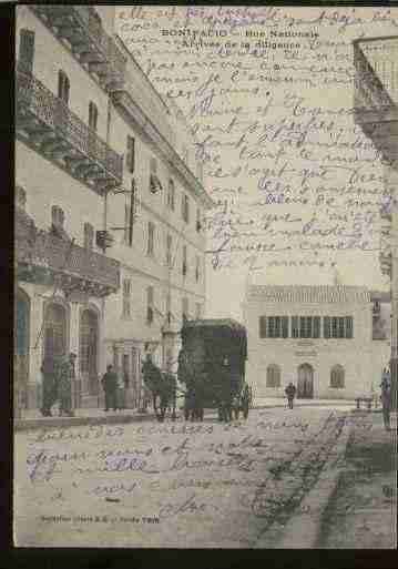 Ville de BONIFACIO Carte postale ancienne
