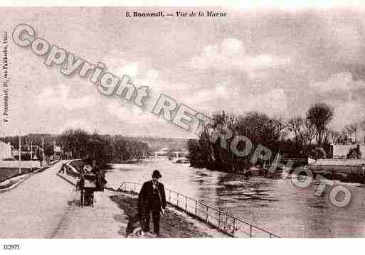 Ville de BONNEUILSURMARNE Carte postale ancienne