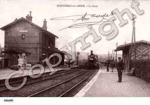 Ville de BONNIERESSURSEINE Carte postale ancienne