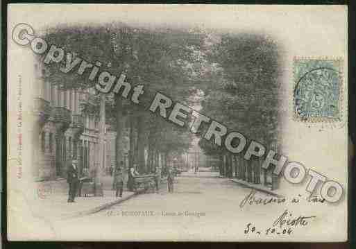 Ville de BORDEAUX Carte postale ancienne