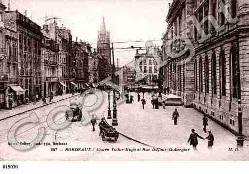 Ville de BORDEAUX Carte postale ancienne