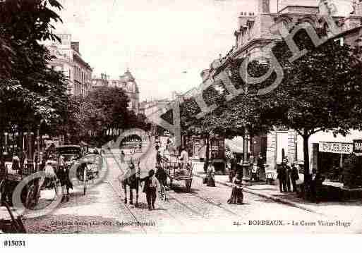 Ville de BORDEAUX Carte postale ancienne