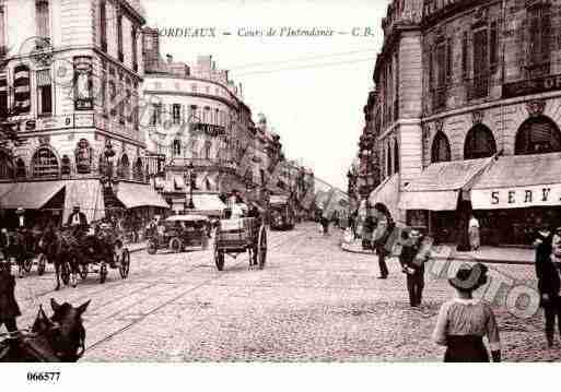 Ville de BORDEAUX Carte postale ancienne