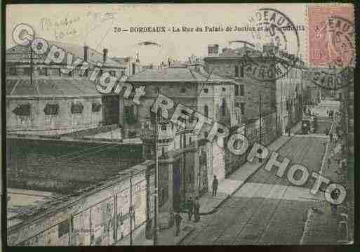 Ville de BORDEAUX Carte postale ancienne