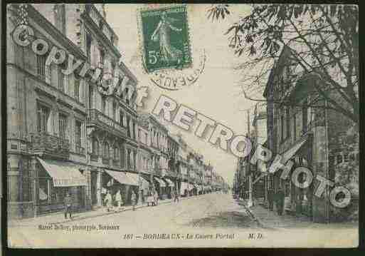 Ville de BORDEAUX Carte postale ancienne