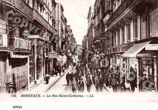 Ville de BORDEAUX Carte postale ancienne