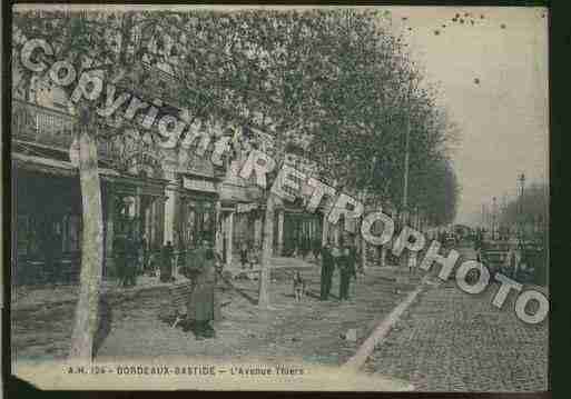 Ville de BORDEAUX Carte postale ancienne