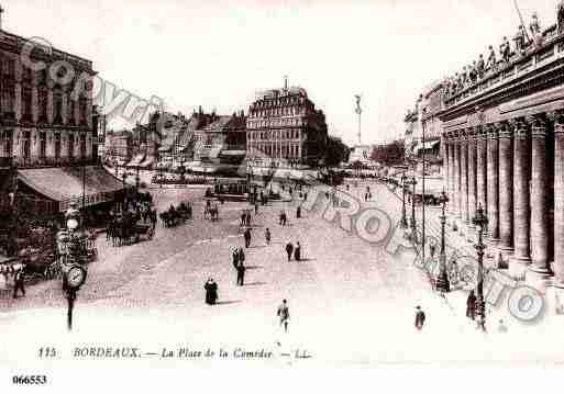 Ville de BORDEAUX Carte postale ancienne