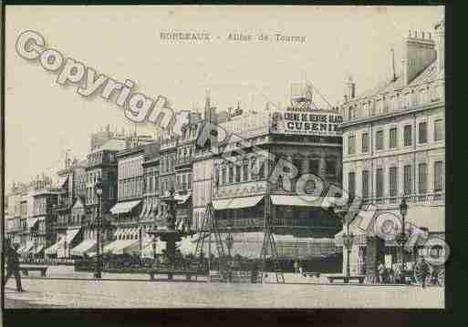 Ville de BORDEAUX Carte postale ancienne