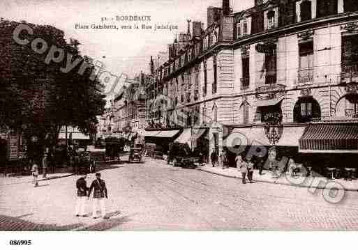 Ville de BORDEAUX Carte postale ancienne