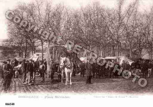 Ville de BORDEAUX Carte postale ancienne