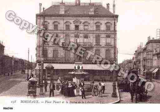 Ville de BORDEAUX Carte postale ancienne