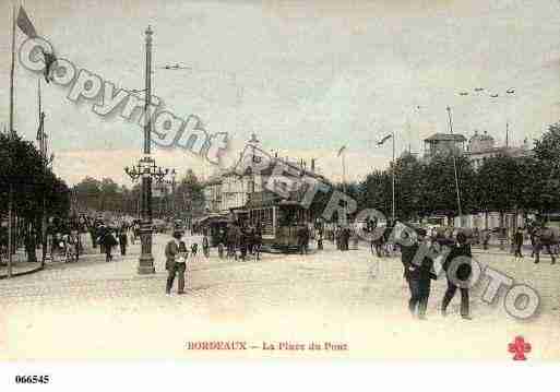 Ville de BORDEAUX Carte postale ancienne