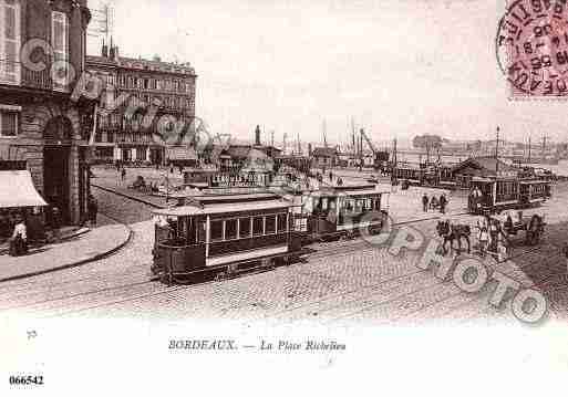 Ville de BORDEAUX Carte postale ancienne