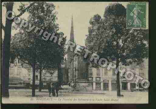 Ville de BORDEAUX Carte postale ancienne