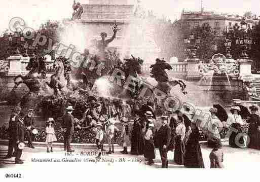 Ville de BORDEAUX Carte postale ancienne