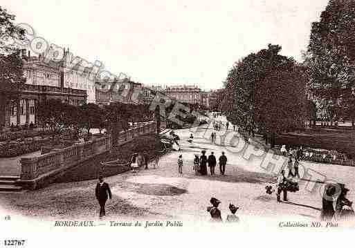 Ville de BORDEAUX Carte postale ancienne