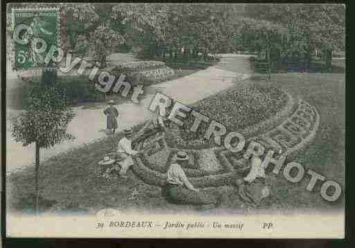 Ville de BORDEAUX Carte postale ancienne