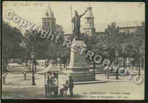 Ville de BORDEAUX Carte postale ancienne