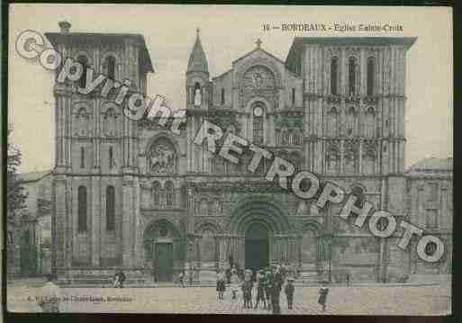 Ville de BORDEAUX Carte postale ancienne