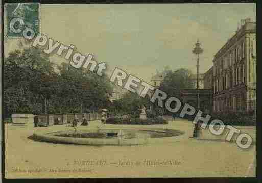 Ville de BORDEAUX Carte postale ancienne