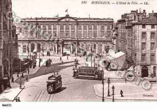 Ville de BORDEAUX Carte postale ancienne