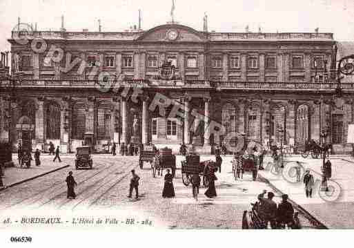 Ville de BORDEAUX Carte postale ancienne