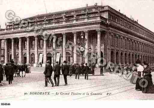 Ville de BORDEAUX Carte postale ancienne