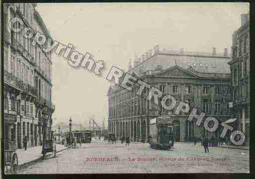 Ville de BORDEAUX Carte postale ancienne Ville de BORDEAUX Carte postale ancienne
