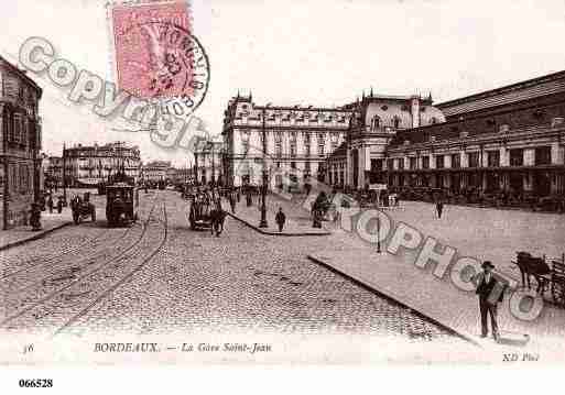 Ville de BORDEAUX Carte postale ancienne