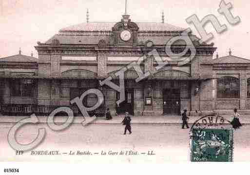 Ville de BORDEAUX Carte postale ancienne