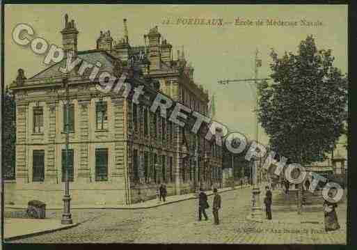 Ville de BORDEAUX Carte postale ancienne