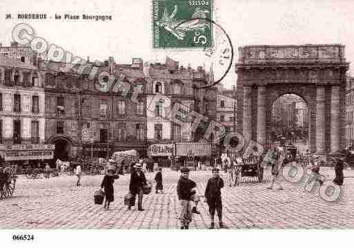 Ville de BORDEAUX Carte postale ancienne